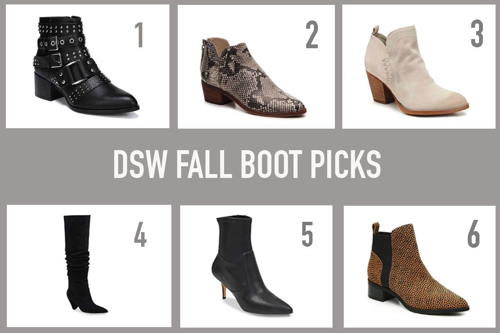 block heel booties dsw