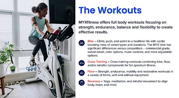 myx fitness login