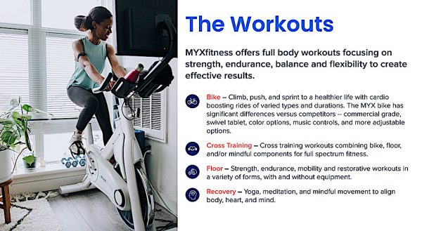 Myx fitness instructors sale